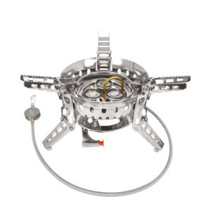 Folding High Fire Windproof Stove 6800W 1kg