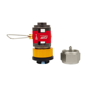 Visible gas tank residual gas collection valve