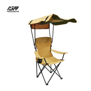 Outdoor folding sun chair