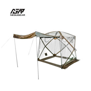 360-Degree Visible Hub Sunroom Camping Tent