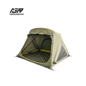 4 Person Canvas Autoinflation Camping Tent