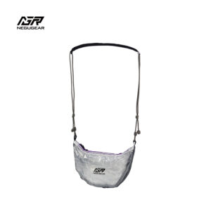 Semi-transparent waterproof cycling crossbody bag