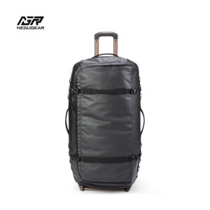 Big travel soft wheeled duffel